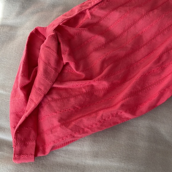 Pretty Coral cover up shirt - Picture 3 of 8